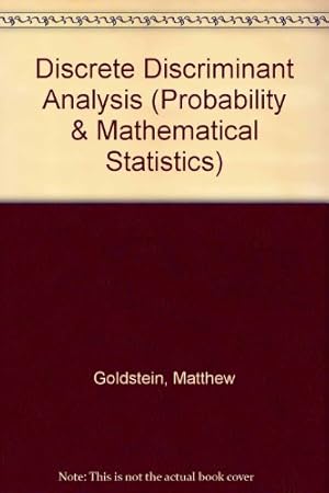 Immagine del venditore per Discrete Discriminant Analysis (Probability & Mathematical Statistics) venduto da NEPO UG