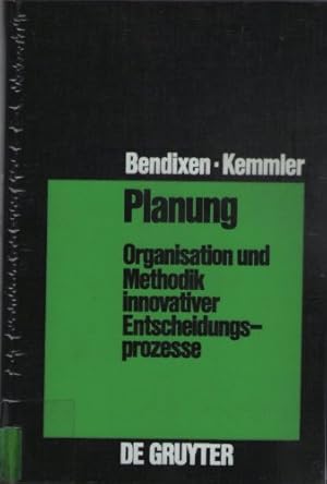 Bild des Verk�ufers f�r BENDIXEN/KEMMLER:PLANUNG OR-GANISATION METHODIK zum Verkauf von NEPO UG