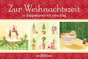 Zur Weihnachtszeit - Grußkarten mit Umschlag: 10 Doppelkarten mit Umschlag: 10 Doppelkarten im Um...