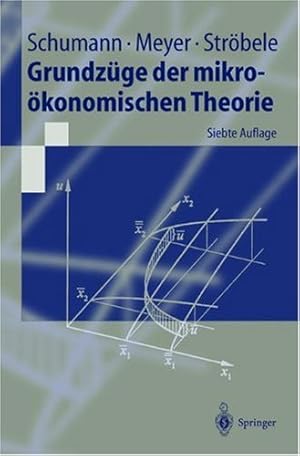 Bild des Verkufers fr Grundzge der mikrokonomischen Theorie (Springer-Lehrbuch) zum Verkauf von NEPO UG