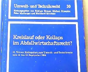 Seller image for Kreislauf oder Kollaps im Abfallwirtschaftsrecht? for sale by NEPO UG