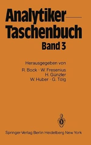 Image du vendeur pour Analytiker-Taschenbuch BAND 3 mis en vente par NEPO UG