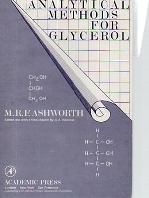 Seller image for Analytical Methods for Glycerol for sale by NEPO UG
