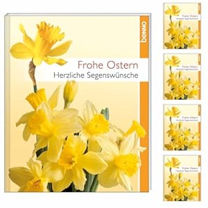 Frohe Ostern: Herzliche Segenswünsche - Verpackungseinheit mit 5 Exemplaren