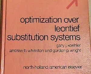 Imagen del vendedor de Optimization over Leontief Substitution Systems a la venta por NEPO UG