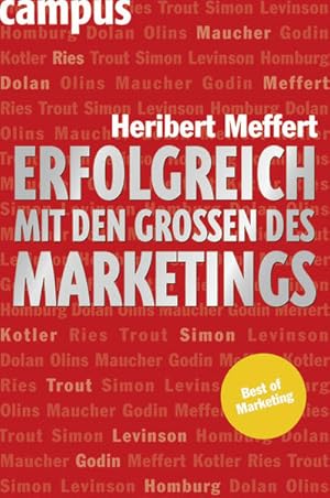Seller image for Erfolgreich mit den Groen des Marketings for sale by NEPO UG