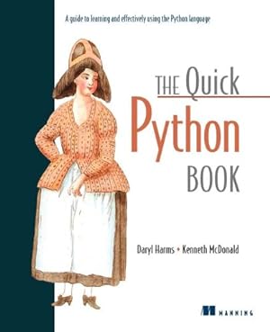 Imagen del vendedor de The Quick Python Book a la venta por NEPO UG