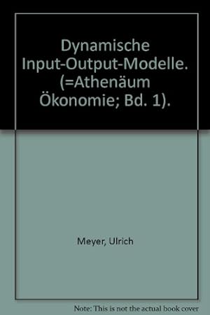 Dynamische Input-Output-Modelle