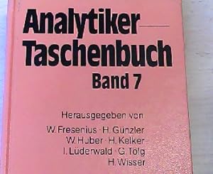 Seller image for Analytiker-Taschenbuch Band 7 for sale by NEPO UG