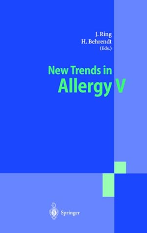 Bild des Verkufers fr New Trends in Allergy V zum Verkauf von NEPO UG