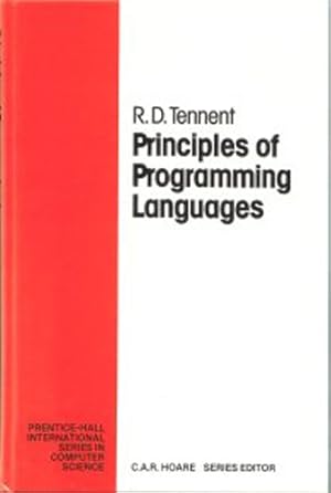 Seller image for Principles of Programming Languages (Prentice Hall International Series in Computing Science) for sale by NEPO UG