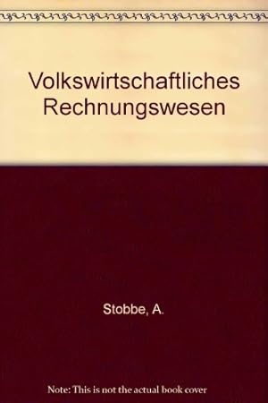 Imagen del vendedor de Volkswirtschaftliches 1 Rechnungswesen. a la venta por NEPO UG