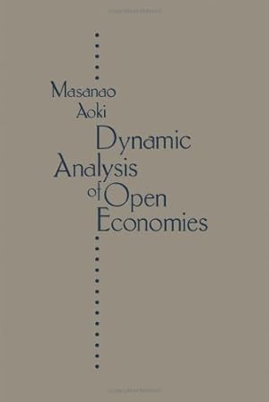 Imagen del vendedor de Dynamic Analysis of Open Economies a la venta por NEPO UG