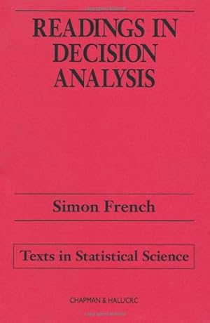 Immagine del venditore per Readings in Decision Analysis (Chapman & Hall/CRC Texts in Statistical Science) venduto da NEPO UG