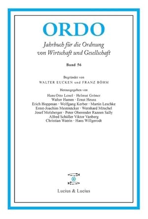 Seller image for Ordo Jahrbuch fr die Ordnung von Wirtschaft und Gesellschaft, Band 56 for sale by NEPO UG