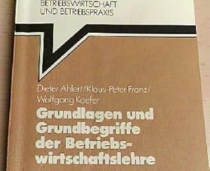 Seller image for Grundlagen und Grundbegriffe der Betriebswirtschaftslehre (VDI-Buch) for sale by NEPO UG