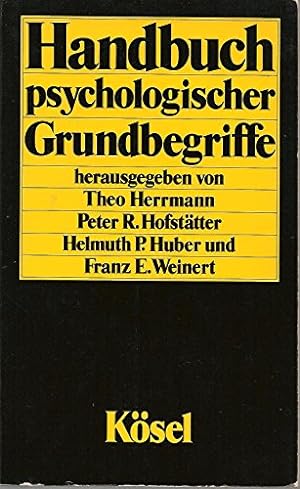 Image du vendeur pour Handbuch psychologischer Grundbegriffe mis en vente par NEPO UG