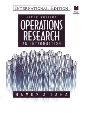 Image du vendeur pour Operations Research: An Introduction (Prentice Hall international editions) mis en vente par NEPO UG