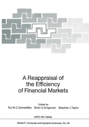 Seller image for A Reappraisal of the Efficiency of Financial Markets (Nato ASI Subseries F:) for sale by NEPO UG