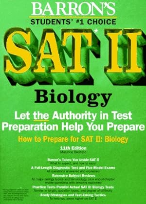Bild des Verkufers fr How to Prepare for Sat Ii, Biology: Including Modern Biology in Review zum Verkauf von NEPO UG