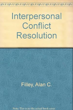 Seller image for Interpersonal Conflict Resolution for sale by NEPO UG