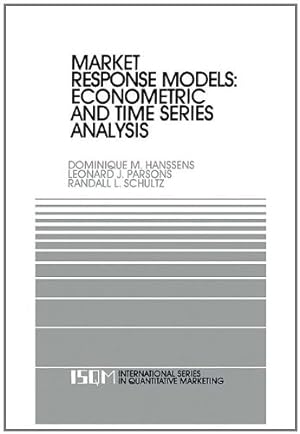 Seller image for Market Response Models: Econometric and Time Series Analysis (International Series in Quantitative Marketing) for sale by NEPO UG