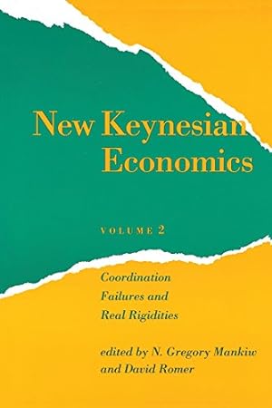 Bild des Verkufers fr New Keynesian Economics: Coordination Failures and Real Rigidities (Mit Press Readings in Economics) zum Verkauf von NEPO UG