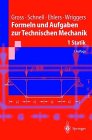 Seller image for Formeln und Aufgaben zur Technischen Mechanik: 1 Statik (Springer-Lehrbuch) for sale by NEPO UG