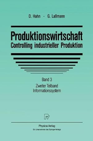 Seller image for Produktionswirtschaft, Controlling industrieller Produktion, Bd.3/2, Informationssystem for sale by NEPO UG