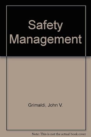 Imagen del vendedor de Safety Management a la venta por NEPO UG