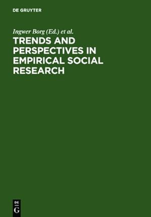 Seller image for Trends and Perspectives in Empirical Social Research for sale by NEPO UG