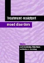 Immagine del venditore per Treatment-Resistant Mood Disorders venduto da NEPO UG