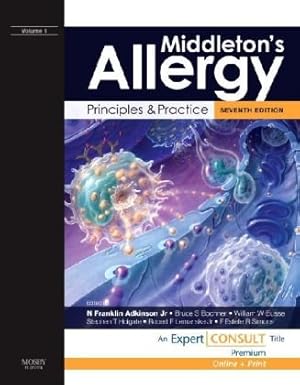 Bild des Verkufers fr Middleton's Allergy: Principles and Practice: Expert Consult Premium Edition: Enhanced Online Features and Print, 2-Volume Set (Allergy (Middleton)) zum Verkauf von NEPO UG