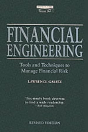 Immagine del venditore per Financial Engineering: Tools and Techniques to Master Financial Risk (Financial Times Series) venduto da NEPO UG