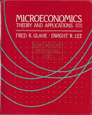 Bild des Verkufers fr Microeconomics, Theory and Applications zum Verkauf von NEPO UG