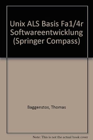 Seller image for UNIX als Basis fr Softwareentwicklung (Springer Compass) for sale by NEPO UG