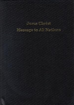 Seller image for Jesus Christ Message to all nations for sale by NEPO UG