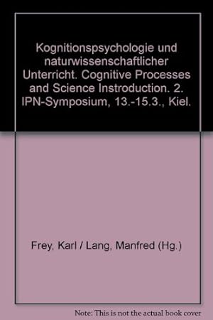 Seller image for Kognitionspsychologie und naturwissenschaftlicher Unterricht for sale by NEPO UG