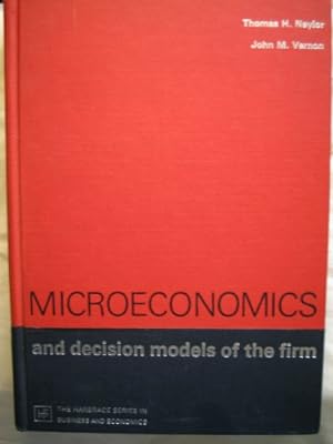 Bild des Verkufers fr Microeconomics and Decision Models of the Firm zum Verkauf von NEPO UG