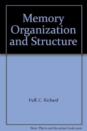 Seller image for Memory Organization and Structure for sale by NEPO UG