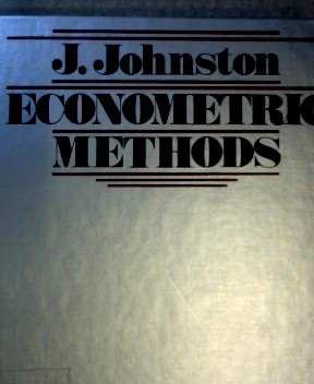 Seller image for Econometric Methods for sale by NEPO UG
