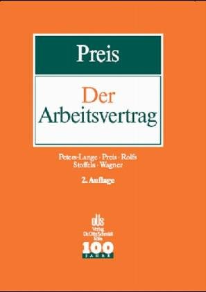 Seller image for Der Arbeitsvertrag for sale by NEPO UG