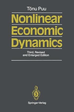 Imagen del vendedor de Nonlinear Economic Dynamics a la venta por NEPO UG