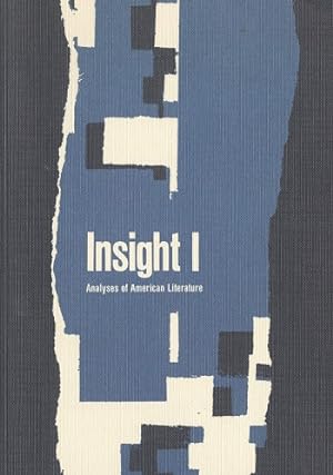 Seller image for Insight: Band I - Analyses of American Literature for sale by NEPO UG