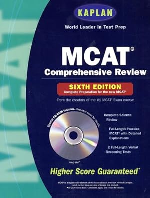 Bild des Verkufers fr Kaplan MCAT Comprehensive Review with CDROM (Kaplan MCAT Premier Program (W/CD)) zum Verkauf von NEPO UG