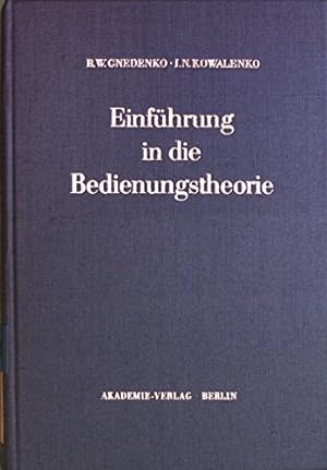 Seller image for Einfhrung in die Bedienungstheorie. for sale by NEPO UG