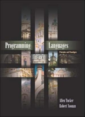 Immagine del venditore per Programming Languages: Principles and Paradigms venduto da NEPO UG