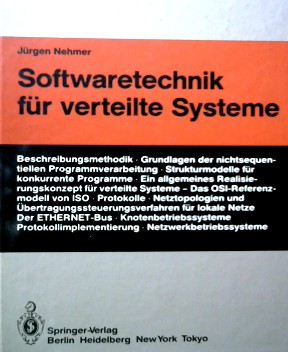 Seller image for Softwaretechnik fr verteilte Systeme (Springer Compass) for sale by NEPO UG