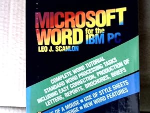 Seller image for Microsoft Word for the IBM PC (Prentice-Hall Personal Computing Series) for sale by NEPO UG