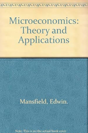 Seller image for Microeconomics: Theory and Applications for sale by NEPO UG